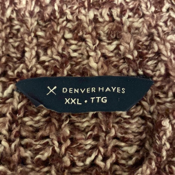 Maroon marbled sweater - Picture 3 of 4